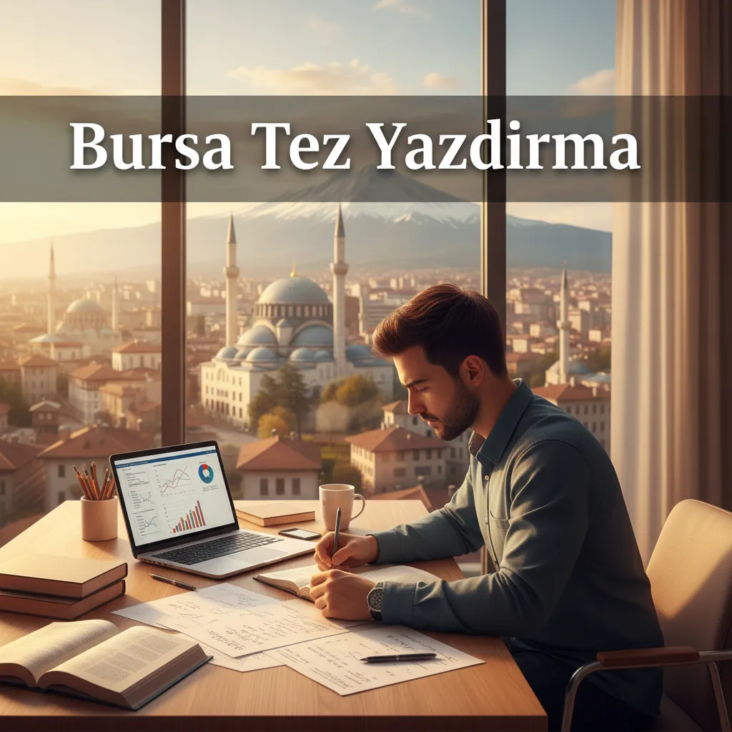 Bursa'da tez yazdırma danışmanlığı - öğrenci çalışma ortamı