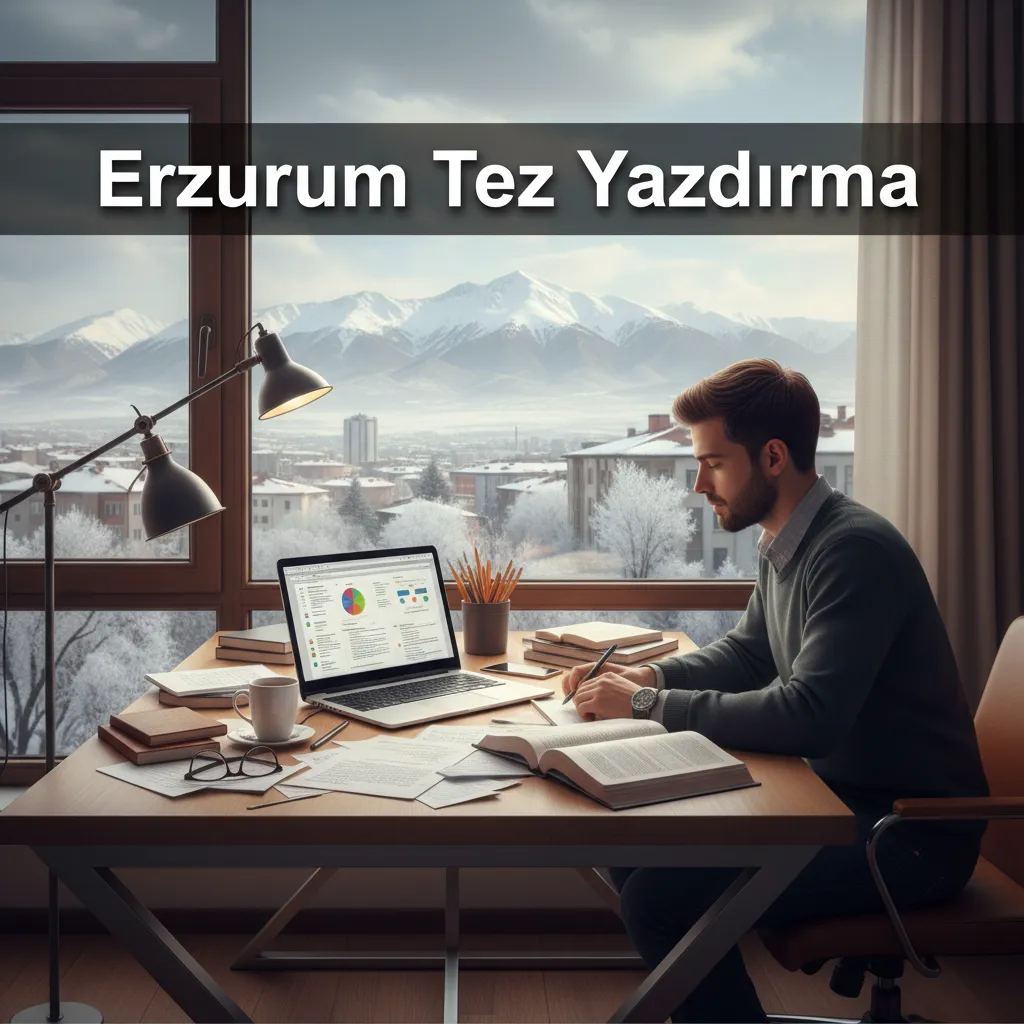 Erzurum'da tez yazdırma danışmanlığı - öğrenci çalışma ortamı