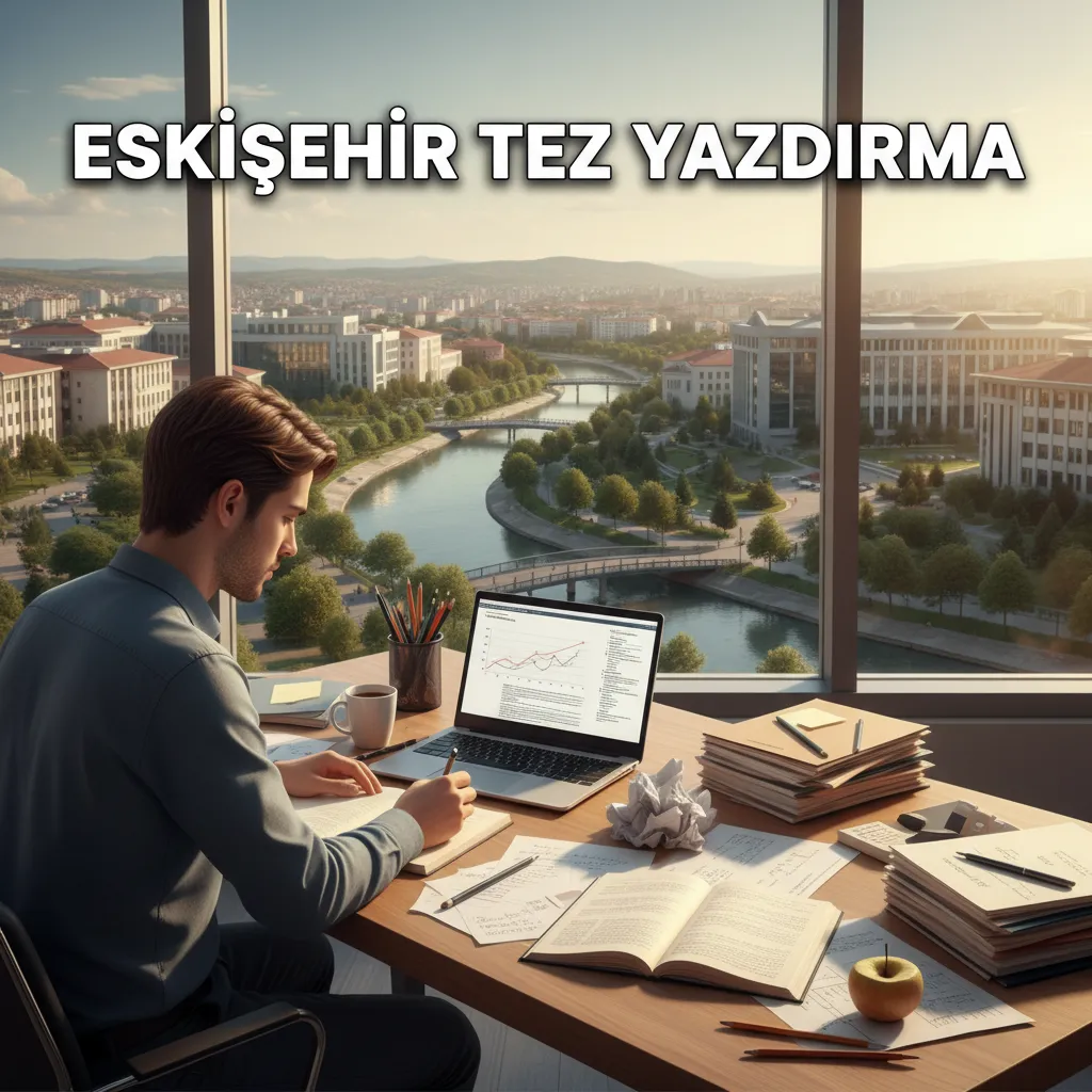 Eskişehir'de tez yazdırma danışmanlığı - öğrenci çalışma ortamı