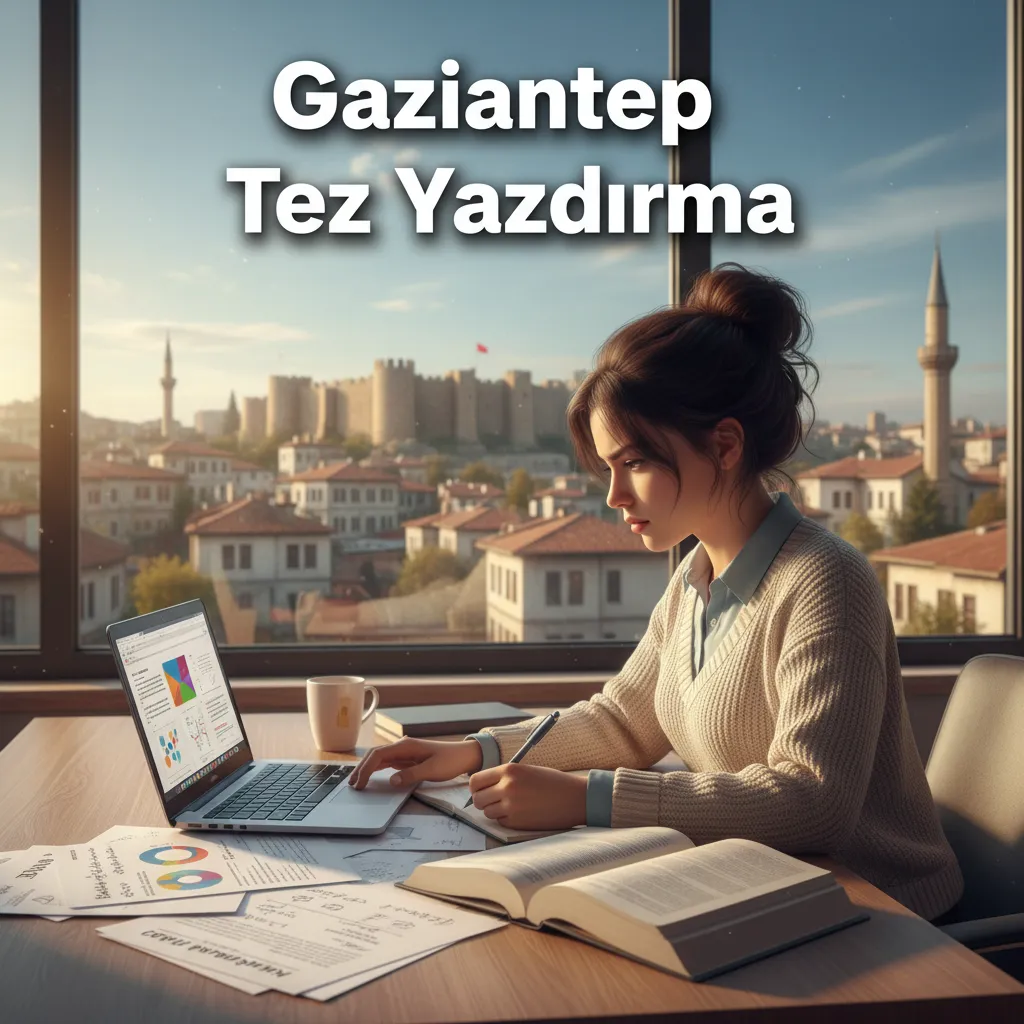 Gaziantep'te tez yazdırma danışmanlığı - öğrenci çalışma ortamı