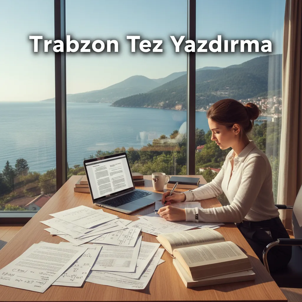 Trabzon'da tez yazdırma danışmanlığı - öğrenci çalışma ortamı